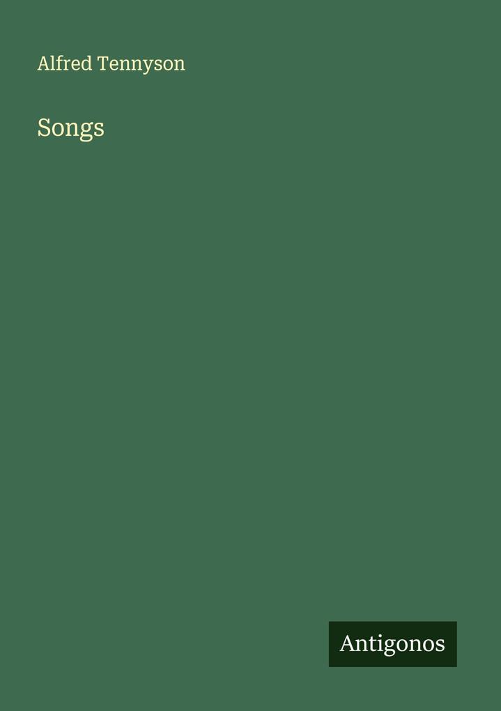 Produktbild: Songs | Alfred Tennyson