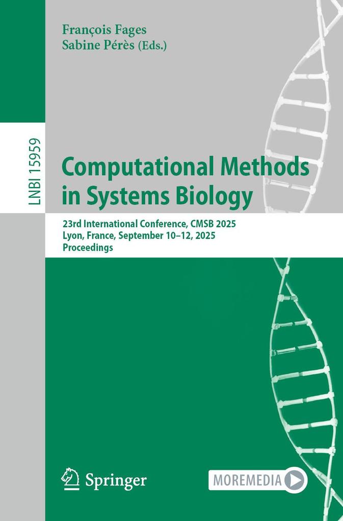Produktbild: Computational Methods in Systems Biology