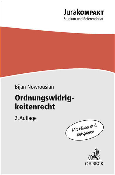 Produktbild: Ordnungswidrigkeitenrecht | Bijan Nowrousian
