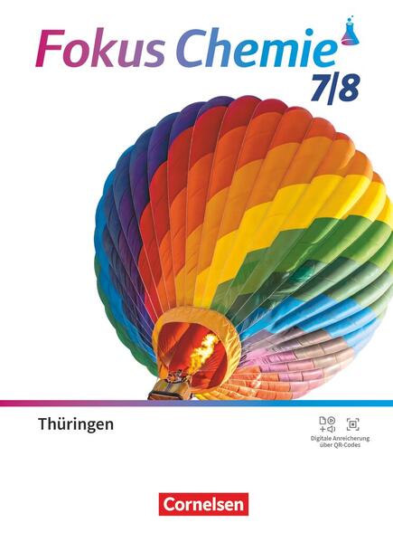 Produktbild: Fokus Chemie - Neubearbeitung - Gymnasium Thüringen ab 2026 - 7./8. Schuljahr | Frank Herrmann, Gabi Krause, Martin Samol