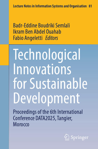 Produktbild: Technological Innovations for Sustainable Development