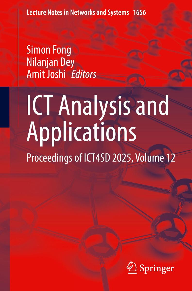 Produktbild: ICT Analysis and Applications