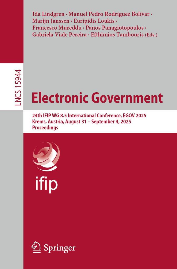 Produktbild: Electronic Government