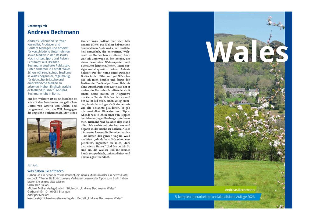 Weitere Ansicht: MICHAEL MÜLLER Reiseführer Wales | Andreas Bechmann