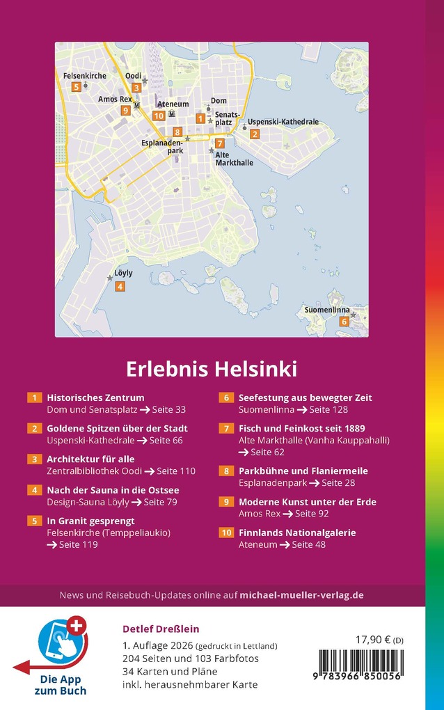 Weitere Ansicht: MICHAEL MÜLLER REISEFÜHRER Helsinki MM-City | Detlef Dreßlein