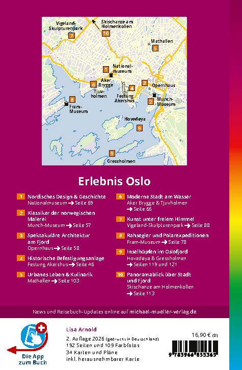 Weitere Ansicht: MICHAEL MÜLLER REISEFÜHRER Oslo MM-City | Lisa Arnold