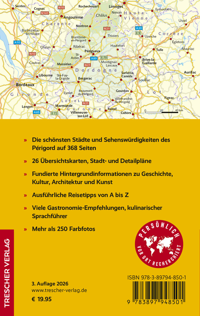 Weitere Ansicht: TRESCHER Reiseführer Périgord | Heike Bentheimer