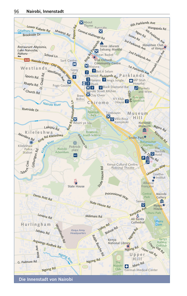 Weitere Ansicht: TRESCHER Reiseführer Kenia | Tatjana Singh