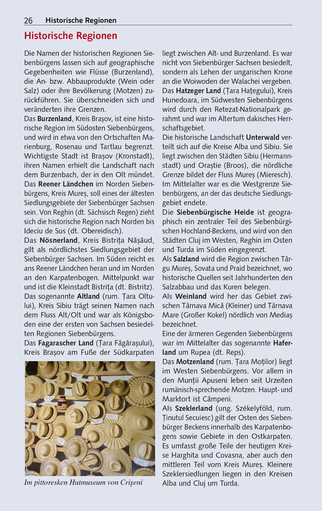 Weitere Ansicht: TRESCHER Reiseführer Siebenbürgen | Birgitta Gabriela Hannover Moser