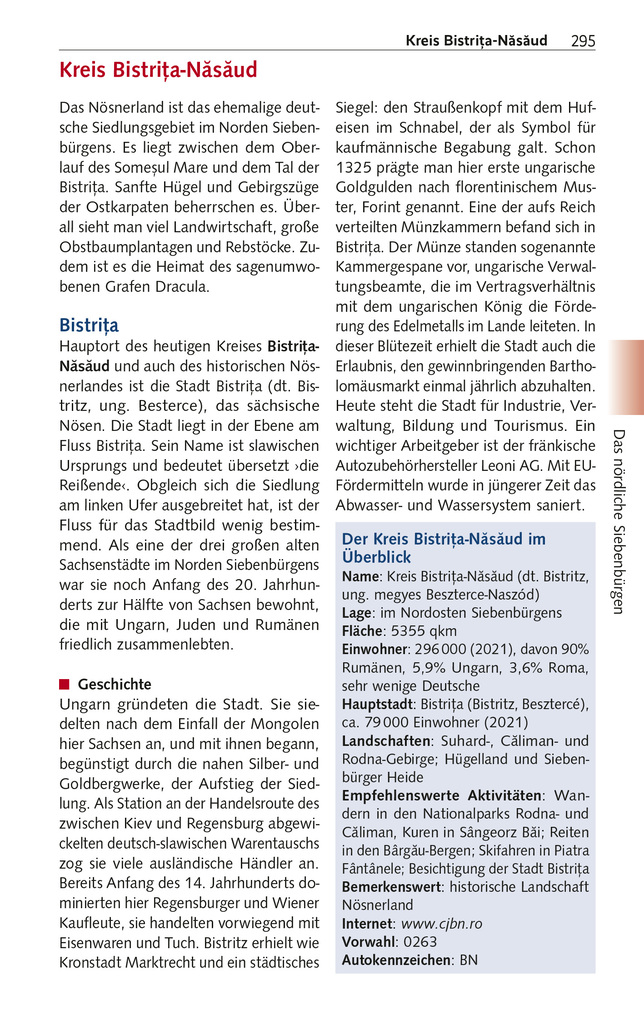 Weitere Ansicht: TRESCHER Reiseführer Siebenbürgen | Birgitta Gabriela Hannover Moser