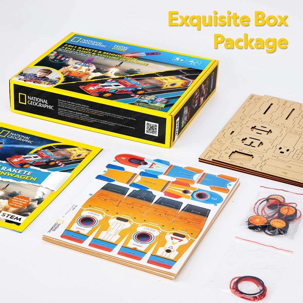 Weitere Ansicht: 2in1 Rakete & Rennwagen