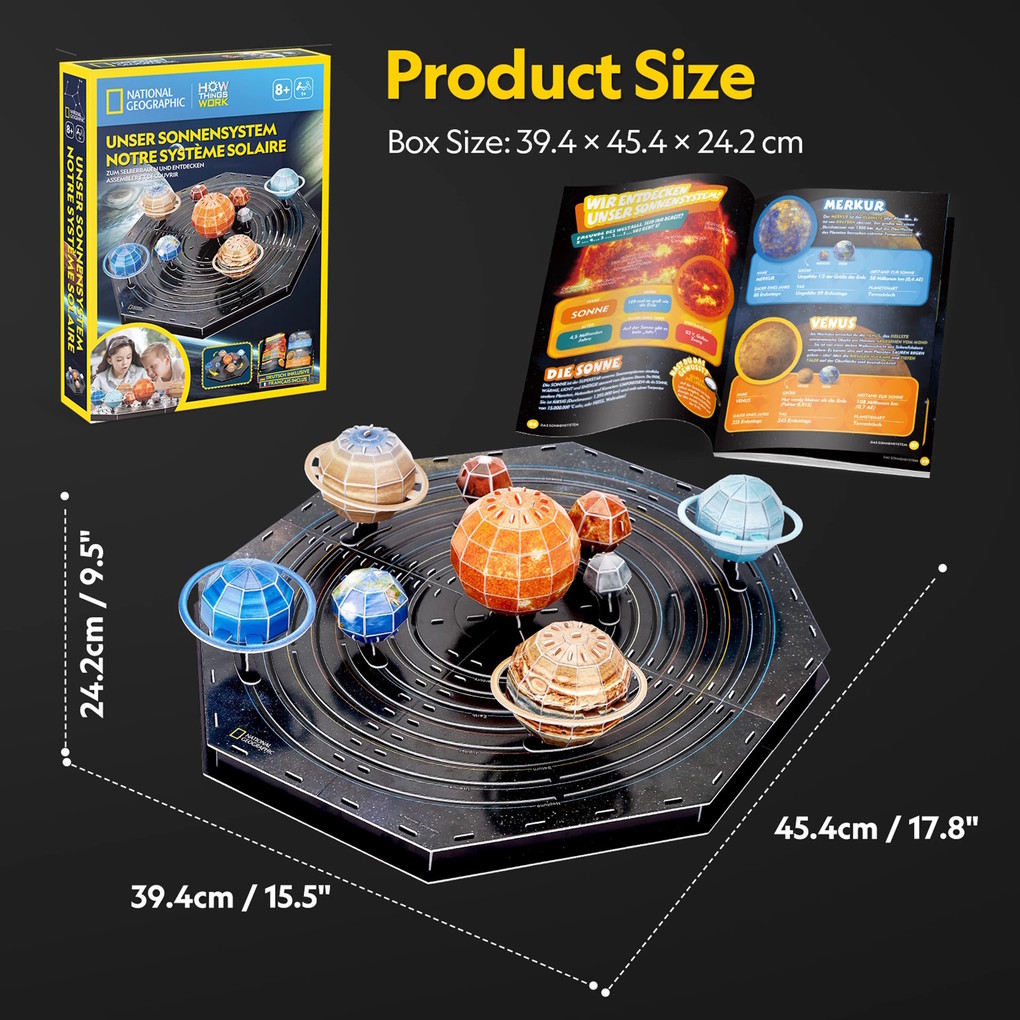 Weitere Ansicht: CubicFun - National Geographic MINT Unser Sonnensystem