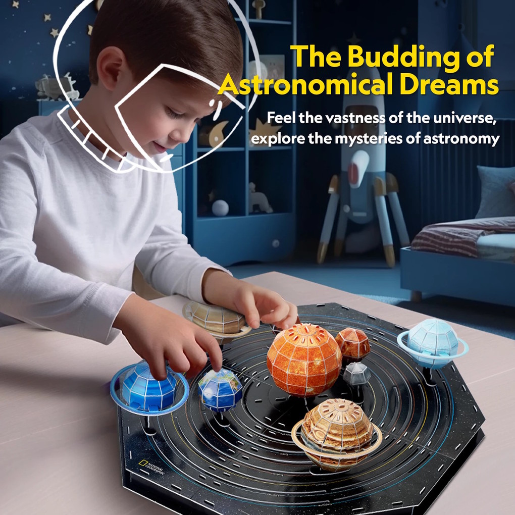 Weitere Ansicht: CubicFun - National Geographic MINT Unser Sonnensystem