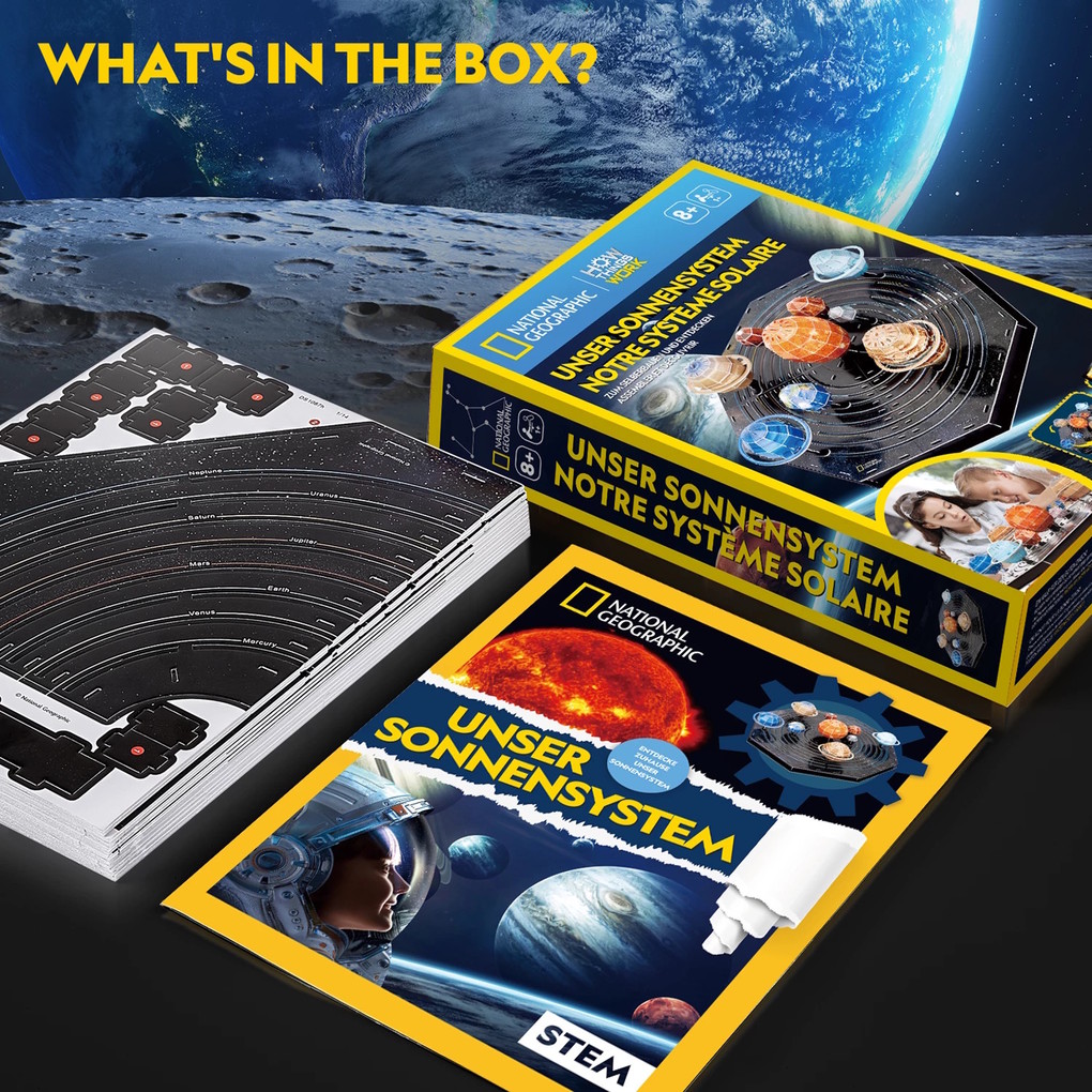 Weitere Ansicht: CubicFun - National Geographic MINT Unser Sonnensystem