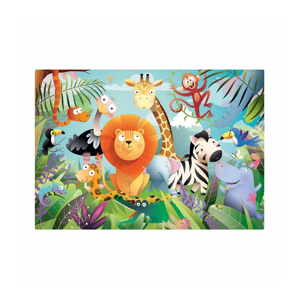 Weitere Ansicht: Tiere 2x24 Teile Puzzle