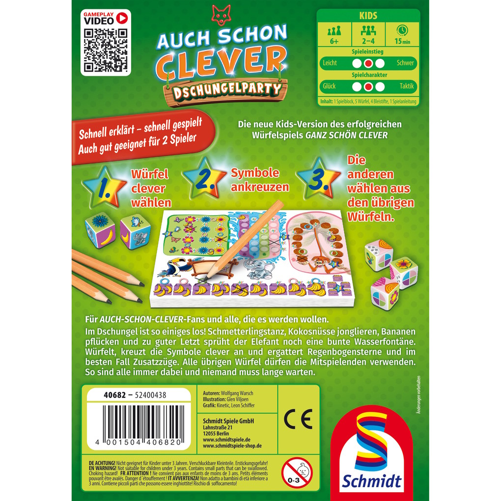 Weitere Ansicht: Auch schon clever - Dschungelparty | Wolfgang Warsch