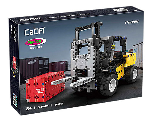 Weitere Ansicht: CaDA Gabelstapler Bricks