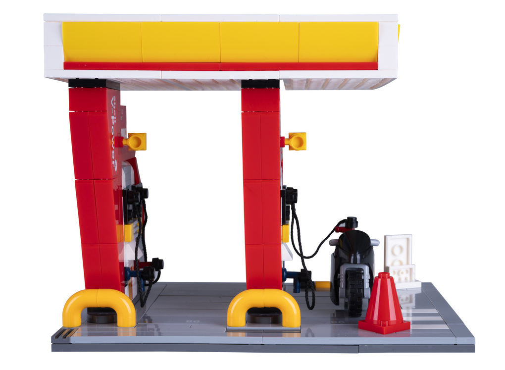 Weitere Ansicht: CaDA Shell Tankstelle Bricks