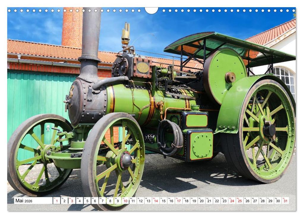 Weitere Ansicht: Kraft durch Dampf! Die Liebe zu Dampfmaschinen (Wandkalender 2026 DIN A3 quer), CALVENDO Monatskalender | Frank Gayde, Calvendo