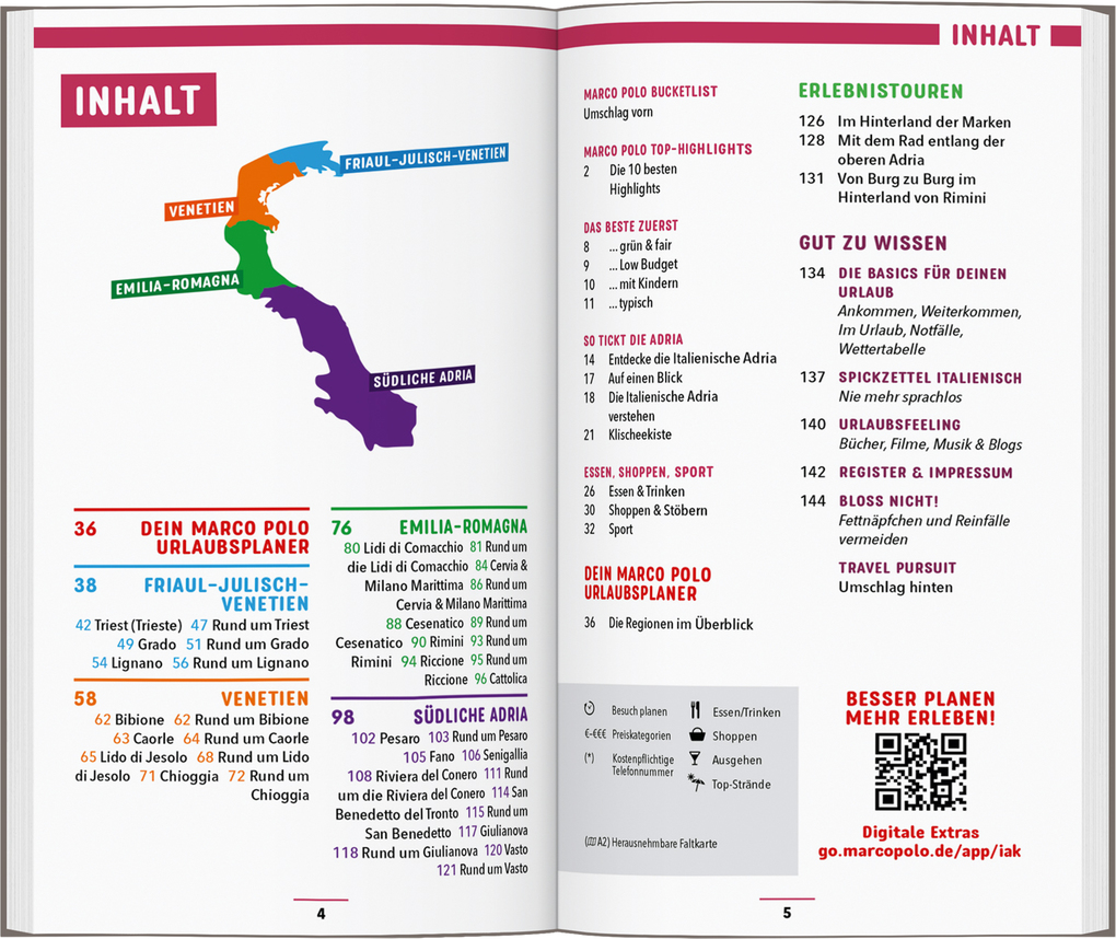 Weitere Ansicht: MARCO POLO Reiseführer Italienische Adria | Annette Krus-Bonazza, Bettina Dürr, Kirstin Hausen