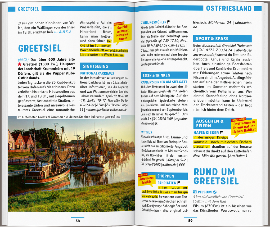 Weitere Ansicht: MARCO POLO Reiseführer Ostfriesland, Nordseeküste Niedersachsen, Helgoland | Maria Berentzen, Klaus Bötig