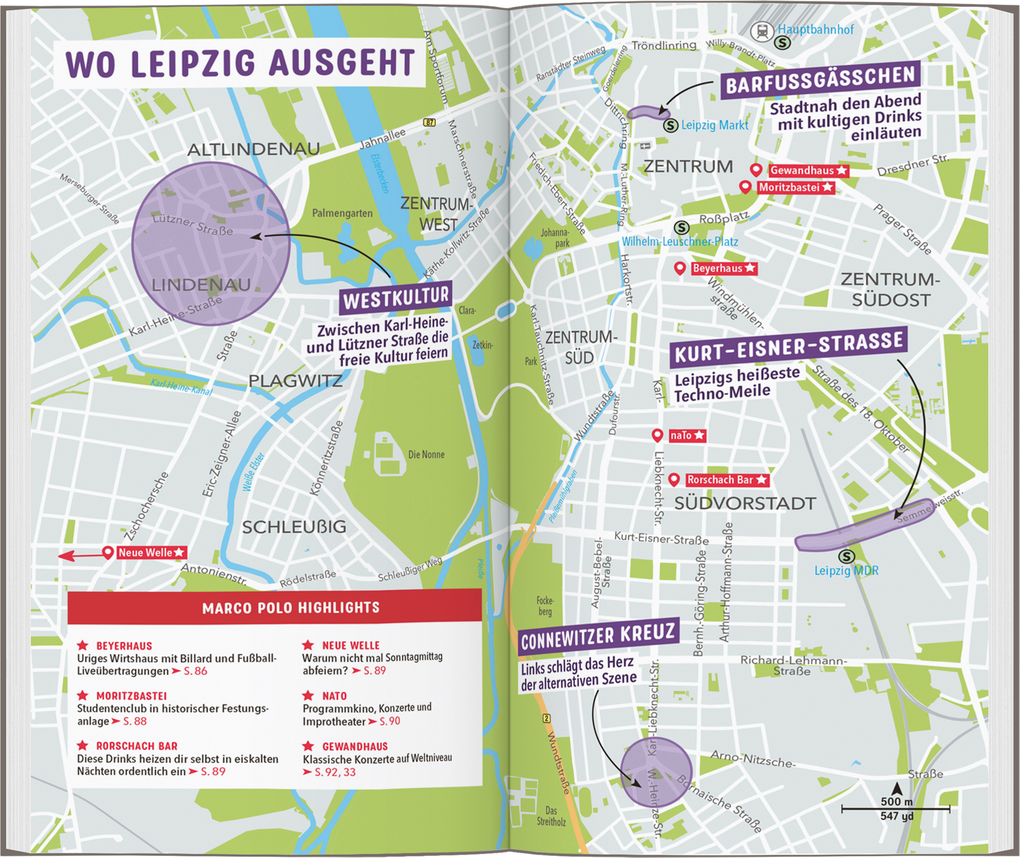 Weitere Ansicht: MARCO POLO Reiseführer Leipzig | Carolin Wilms, Stephanie Freifrau von Aretin, Evelyn ter Vehn