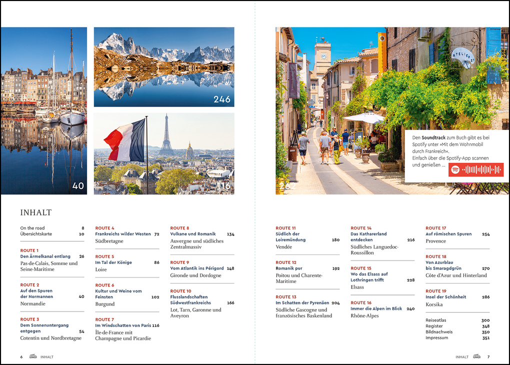 Weitere Ansicht: KUNTH Mit dem Wohnmobil durch Frankreich | Björn Stüben, Rita Henss, Andrea Lammert, Robert Fischer, Christiane Gsänger