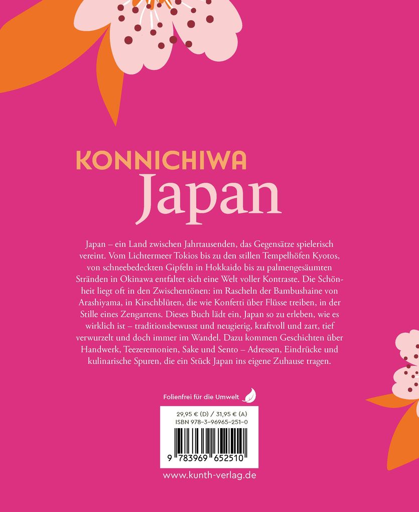 Weitere Ansicht: KUNTH Konnichiwa Japan | Eva Stadler, Jutta M. Ingala, Andrea Lammert