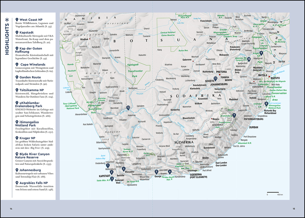 Weitere Ansicht: KUNTH Unterwegs in Südafrika | Daniela Schetar, Melanie Goldmann, Andrea Lammert, Kerstin Majewski