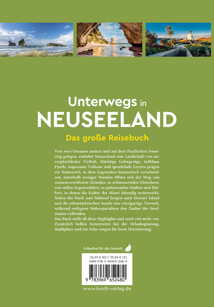 Weitere Ansicht: KUNTH Unterwegs in Neuseeland | Melanie Goldmann, Birgit Adam, Robert Fischer, Thomas Frank