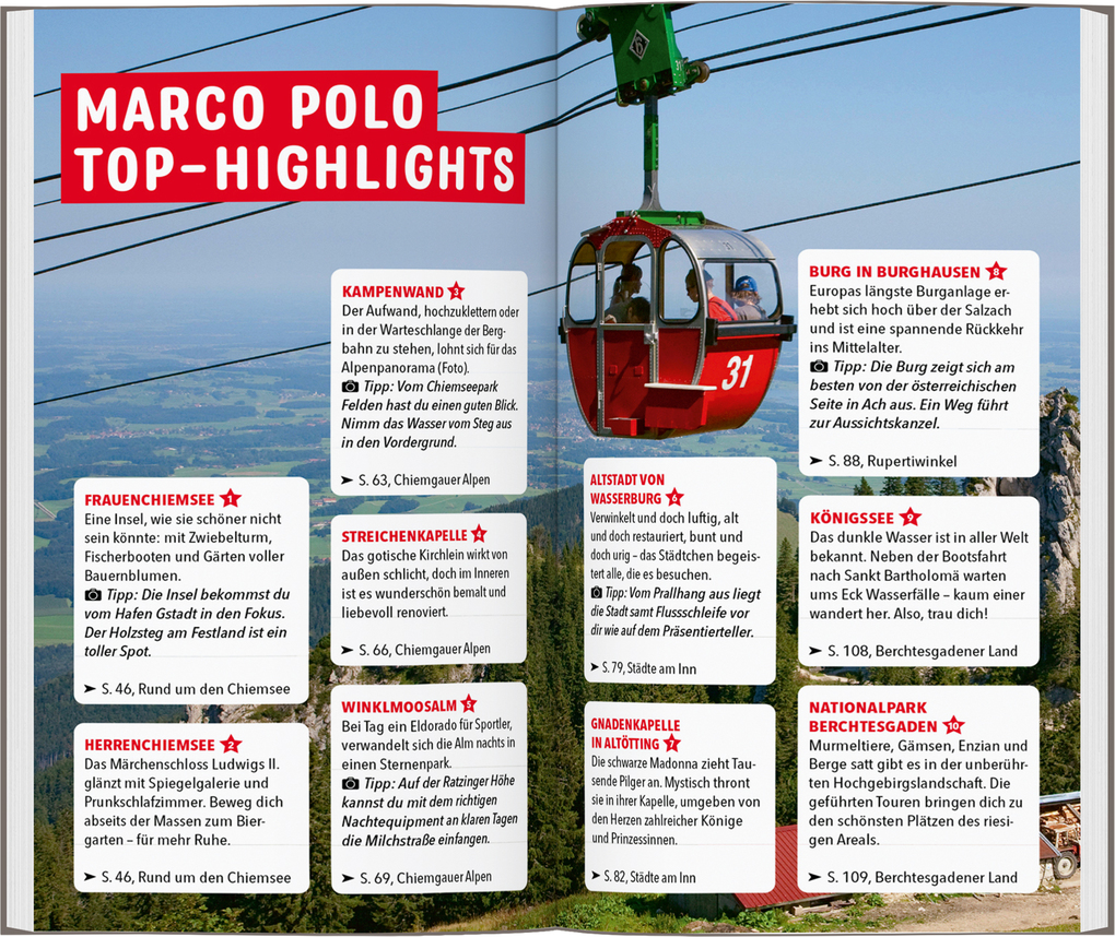 Weitere Ansicht: MARCO POLO Reiseführer Chiemgau, Berchtesgadener Land | Anne Kathrin Koophamel, Annette Rübesamen