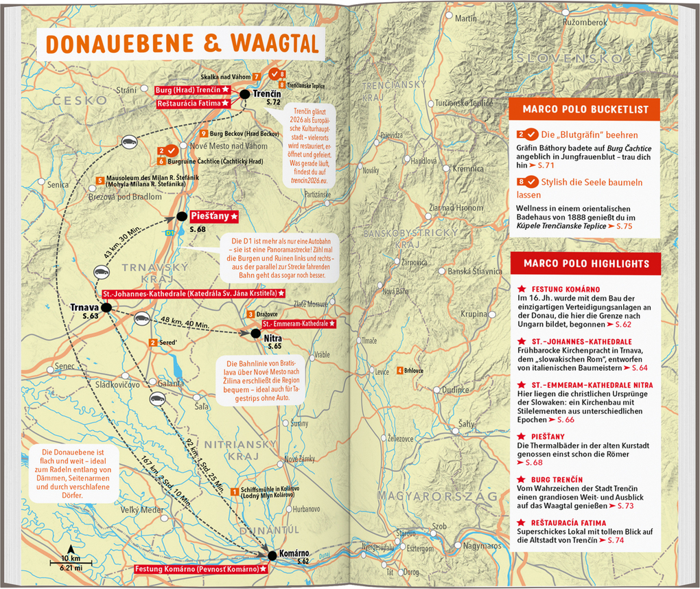 Weitere Ansicht: MARCO POLO Reiseführer Slowakei | Dennis Grabowsky, Daniela Capcarová, Christoph Hofer, Noemi Grabowsky