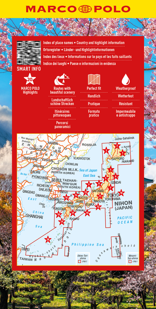 Weitere Ansicht: Japan Marco Polo Map