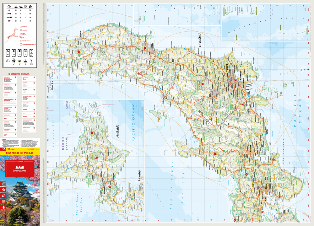 Weitere Ansicht: Japan Marco Polo Map
