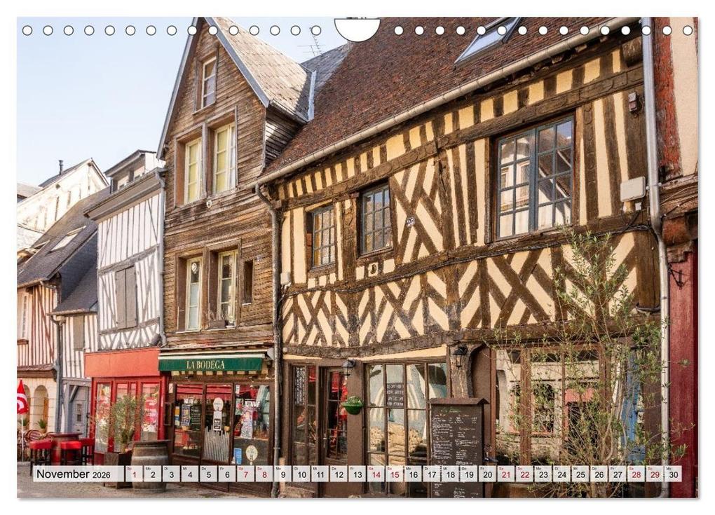 Weitere Ansicht: Normandie - Wo Natur auf Kultur trifft (Wandkalender 2026 DIN A4 quer), CALVENDO Monatskalender | Dietmar Janietz, Calvendo