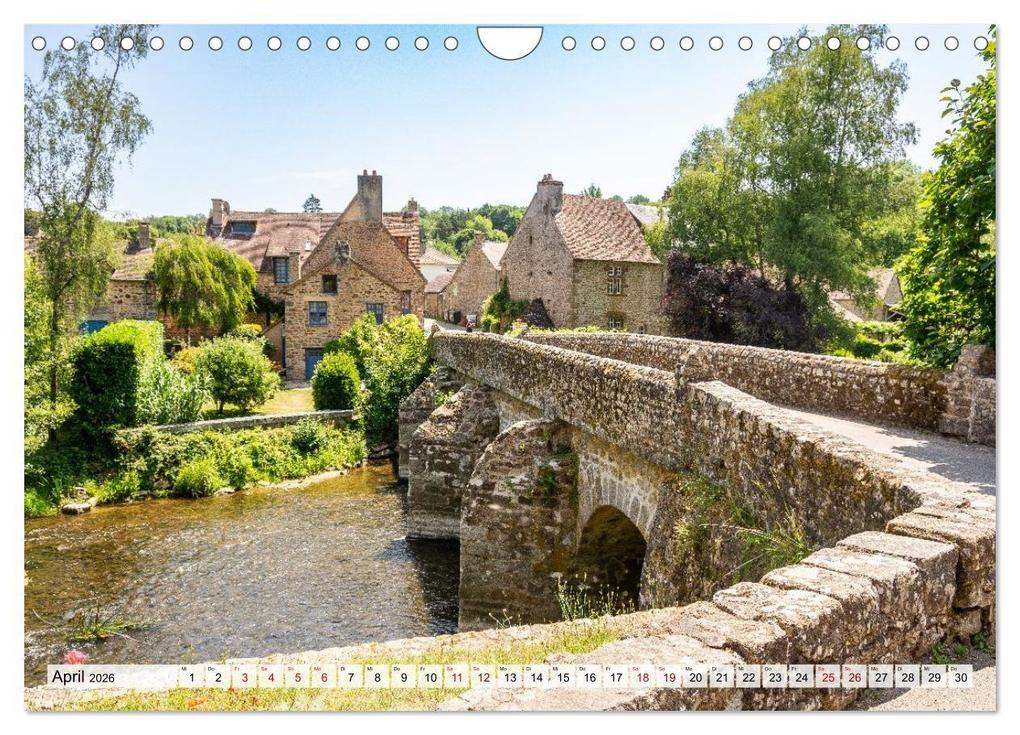 Weitere Ansicht: Normandie - Wo Natur auf Kultur trifft (Wandkalender 2026 DIN A4 quer), CALVENDO Monatskalender | Dietmar Janietz, Calvendo