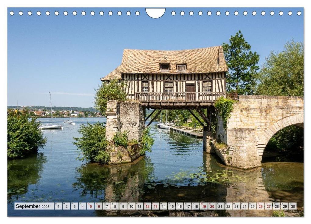 Weitere Ansicht: Normandie - Wo Natur auf Kultur trifft (Wandkalender 2026 DIN A4 quer), CALVENDO Monatskalender | Dietmar Janietz, Calvendo
