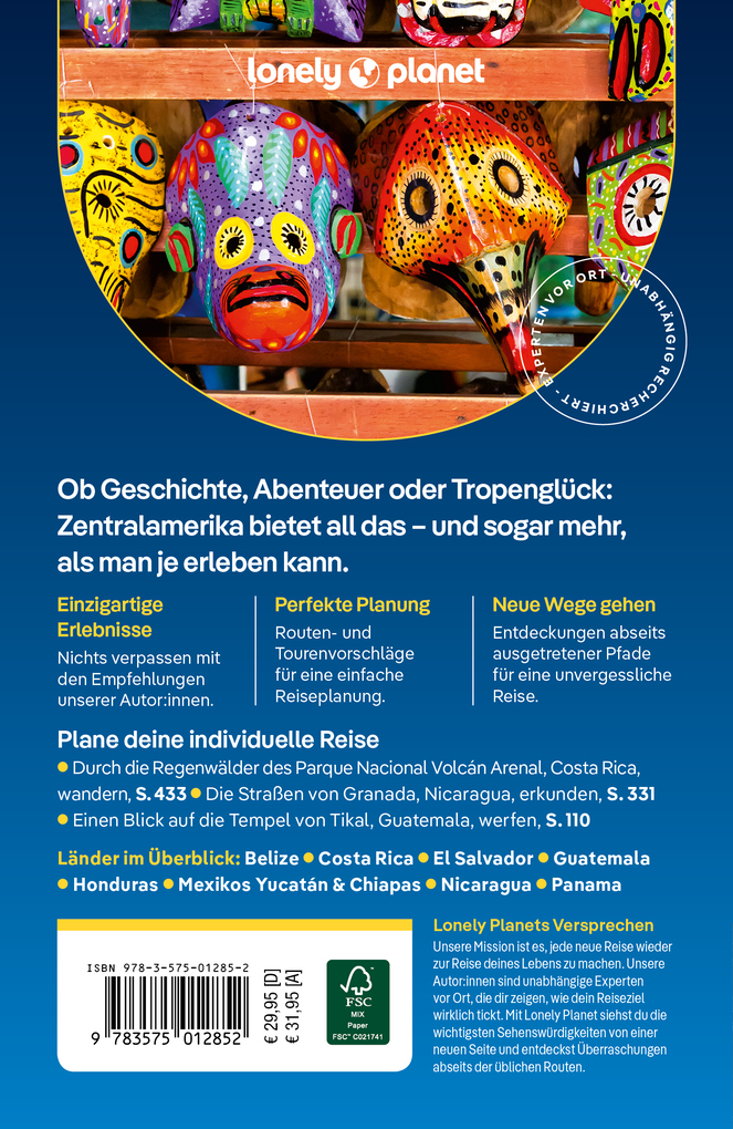Weitere Ansicht: LONELY PLANET Reiseführer Zentralamerika