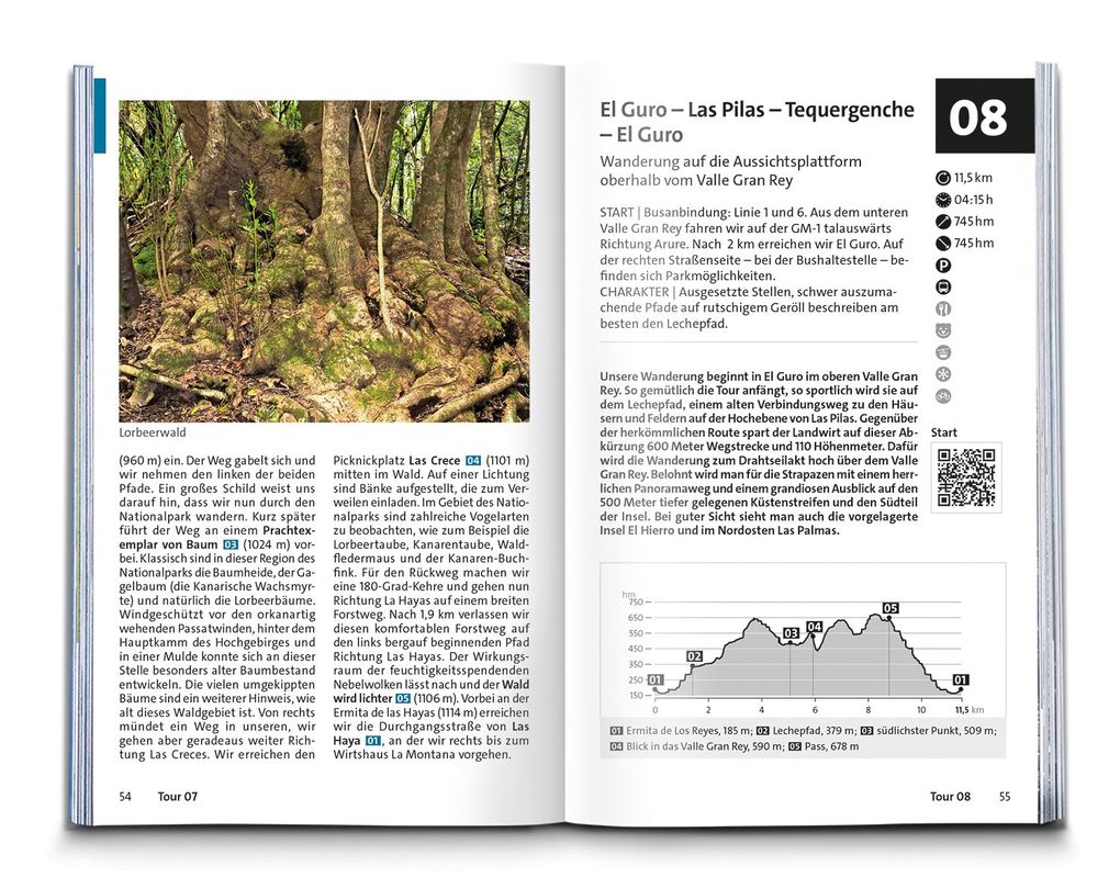 Weitere Ansicht: KOMPASS Wanderführer La Gomera, mit Fernwanderweg GR-132, 75 Touren mit Extra-Tourenkarte | Michael Will