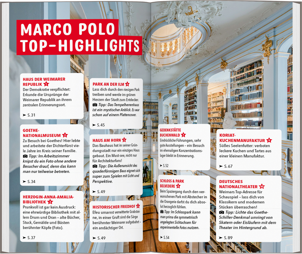 Weitere Ansicht: MARCO POLO Reiseführer Weimar | Silja Indolfo, Hannah Würsching