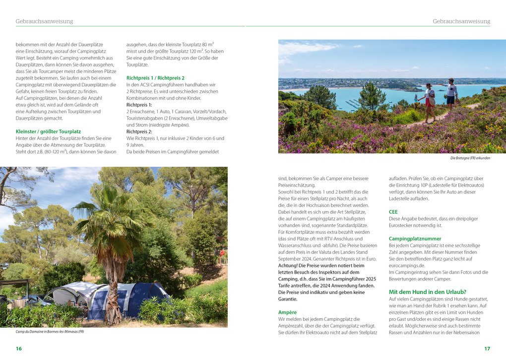 Weitere Ansicht: ACSI Campingführer Europa 2026