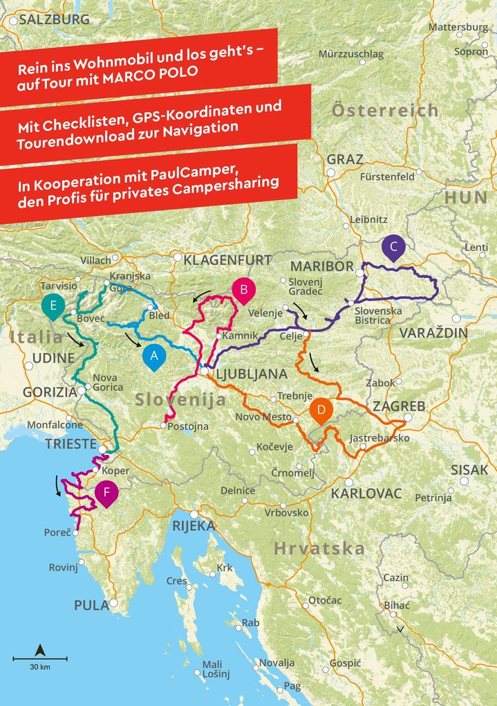 Weitere Ansicht: MARCO POLO Camper Guide Slowenien | Andrea Markand, Mark Markand
