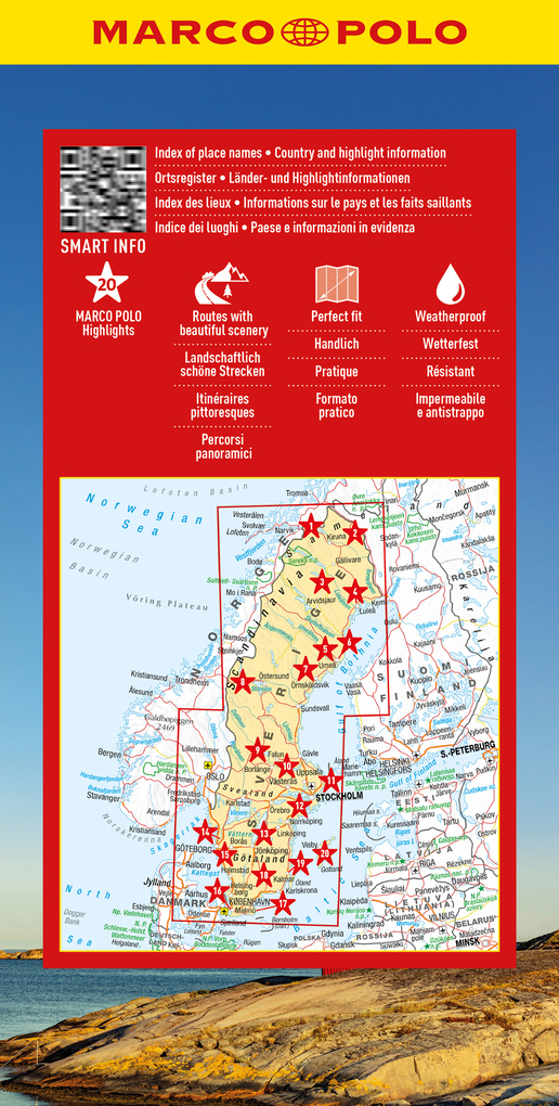 Weitere Ansicht: Sweden Marco Polo Map