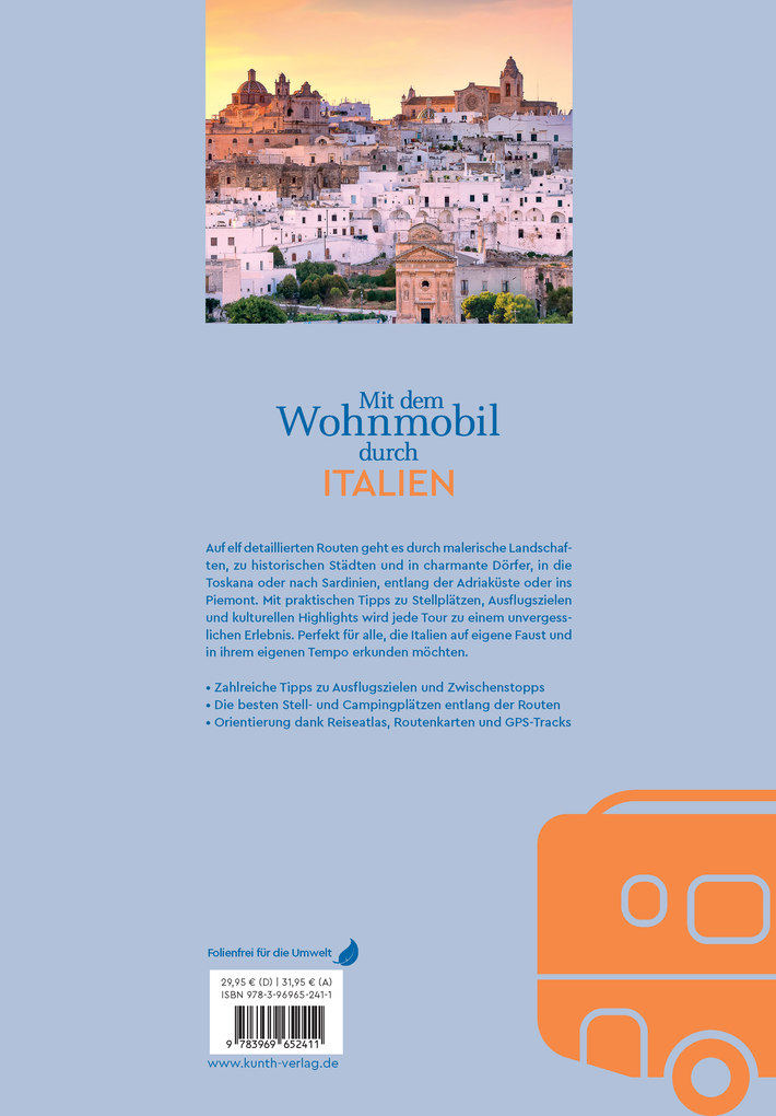Weitere Ansicht: KUNTH Mit dem Wohnmobil durch Italien | Kunth Verlag, Susanne Lipps