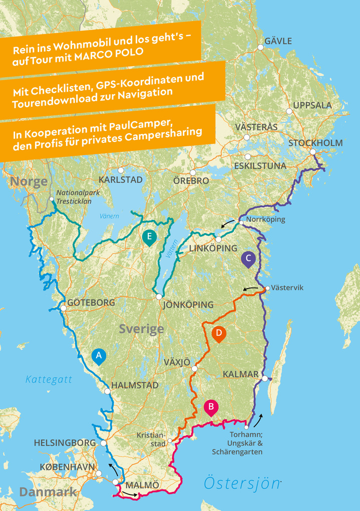 Weitere Ansicht: MARCO POLO Camper Guide Südschweden | Oliver Lück