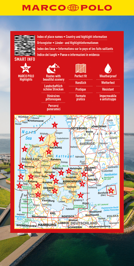 Weitere Ansicht: Denmark Marco Polo Map