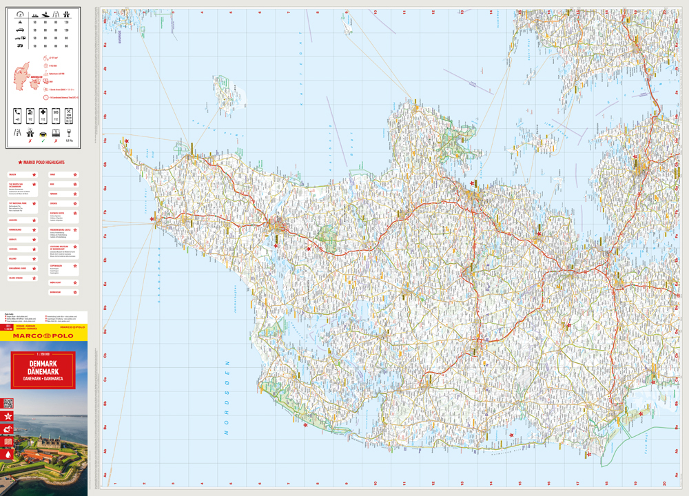 Weitere Ansicht: Denmark Marco Polo Map