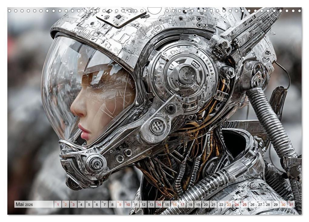 Weitere Ansicht: Fantasie Welten - Science Fiction (Wandkalender 2026 DIN A3 quer), CALVENDO Monatskalender | Dirk Meutzner, Calvendo
