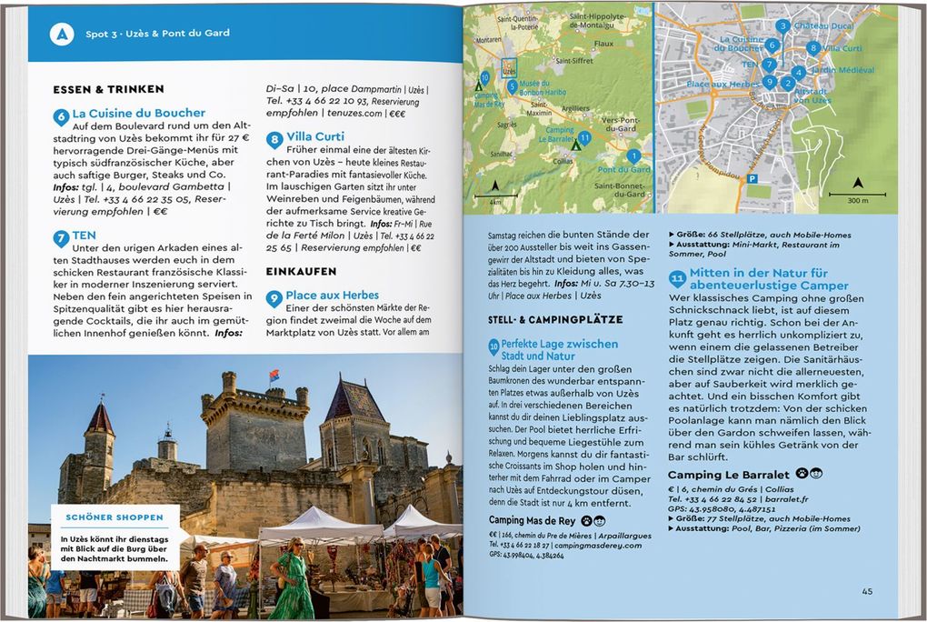 Weitere Ansicht: MARCO POLO Camper Guide Südfrankreich: Ardèche, Cevennen & Languedoc | Carina Hofmeister, Michael Kruse