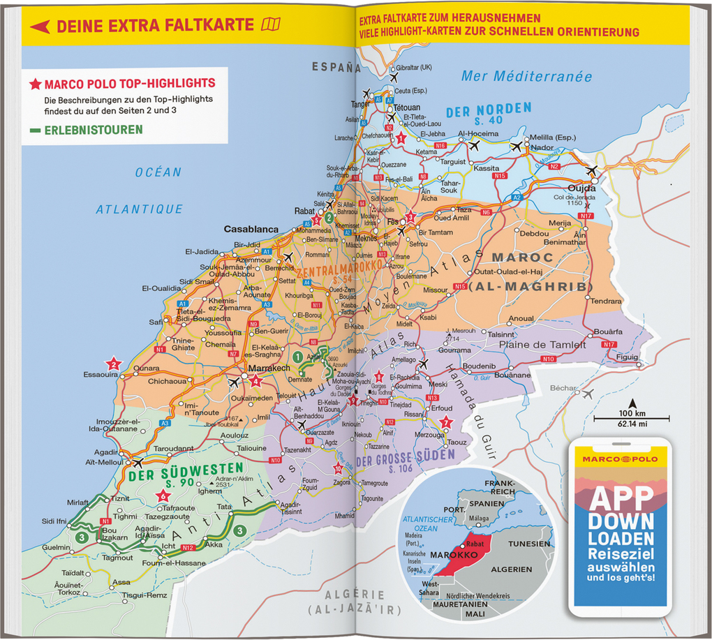 Weitere Ansicht: MARCO POLO Reiseführer Marokko | Muriel Brunswig